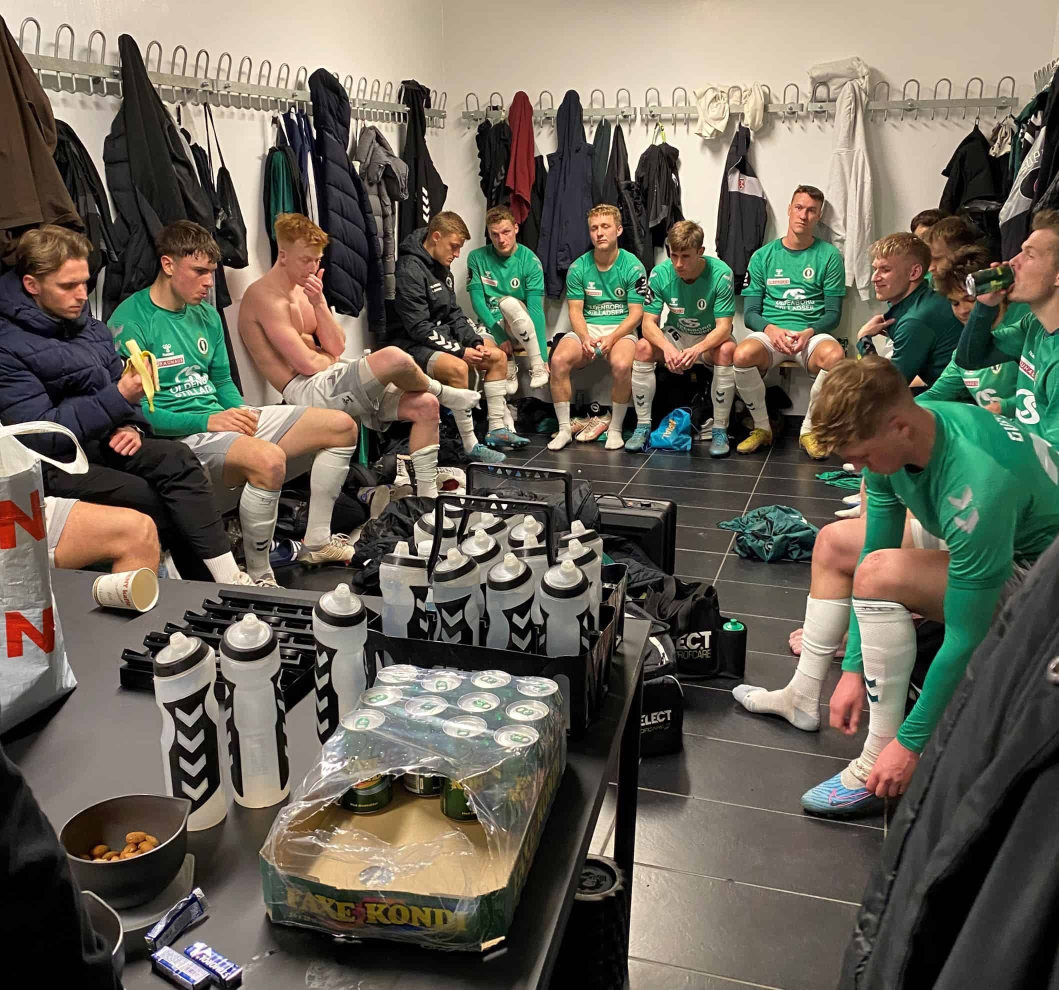 1-1 i den sidste træningskamp