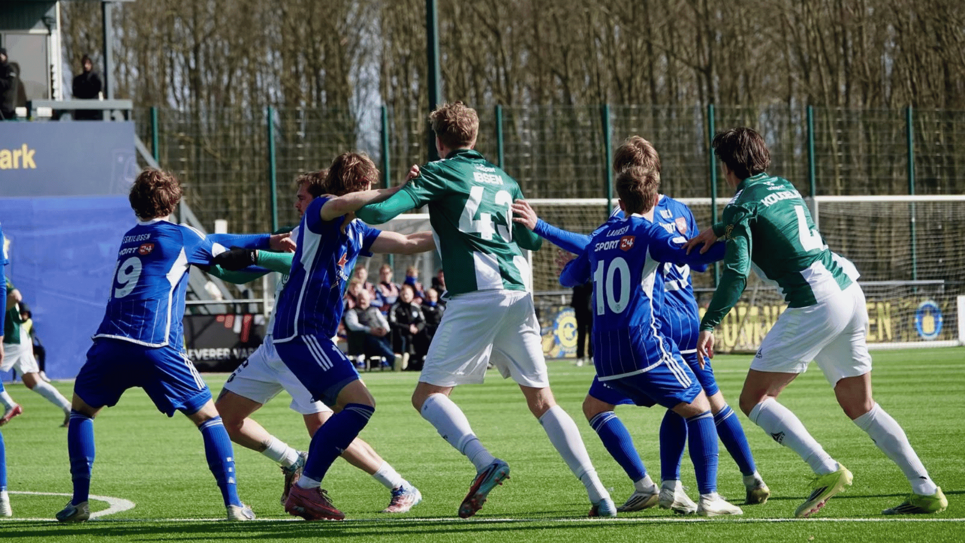 A point against VSK Aarhus in the final match of the regular season