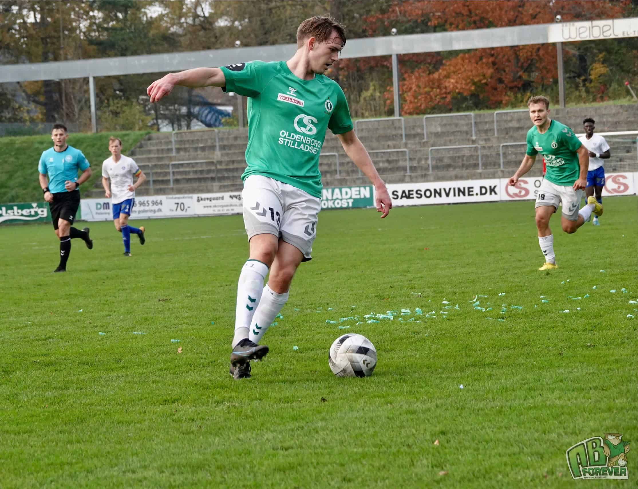 A speedy recovery to Mads Vang