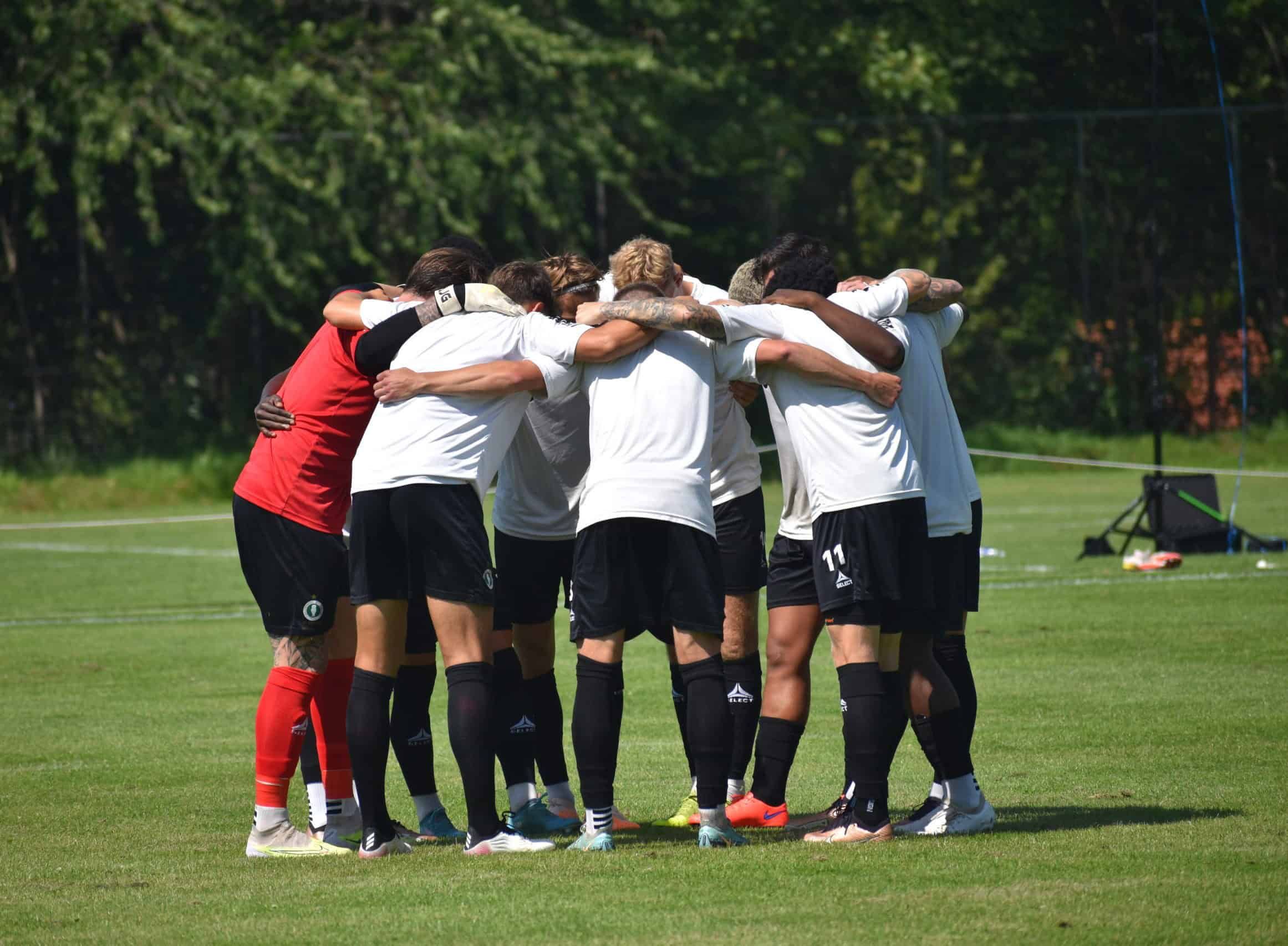 A win in the first training match