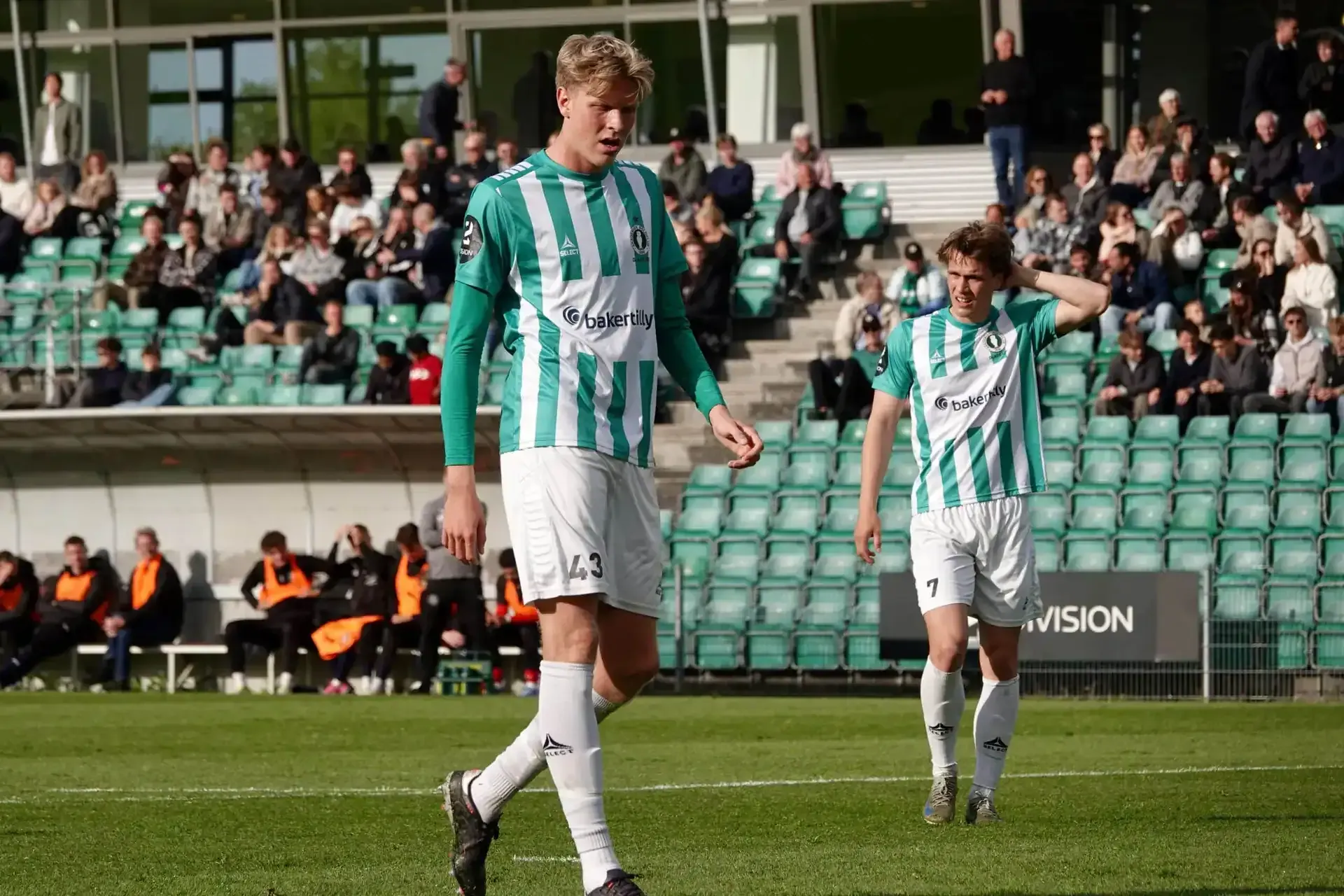AB havde mange chancer, men kampen endte 1-1