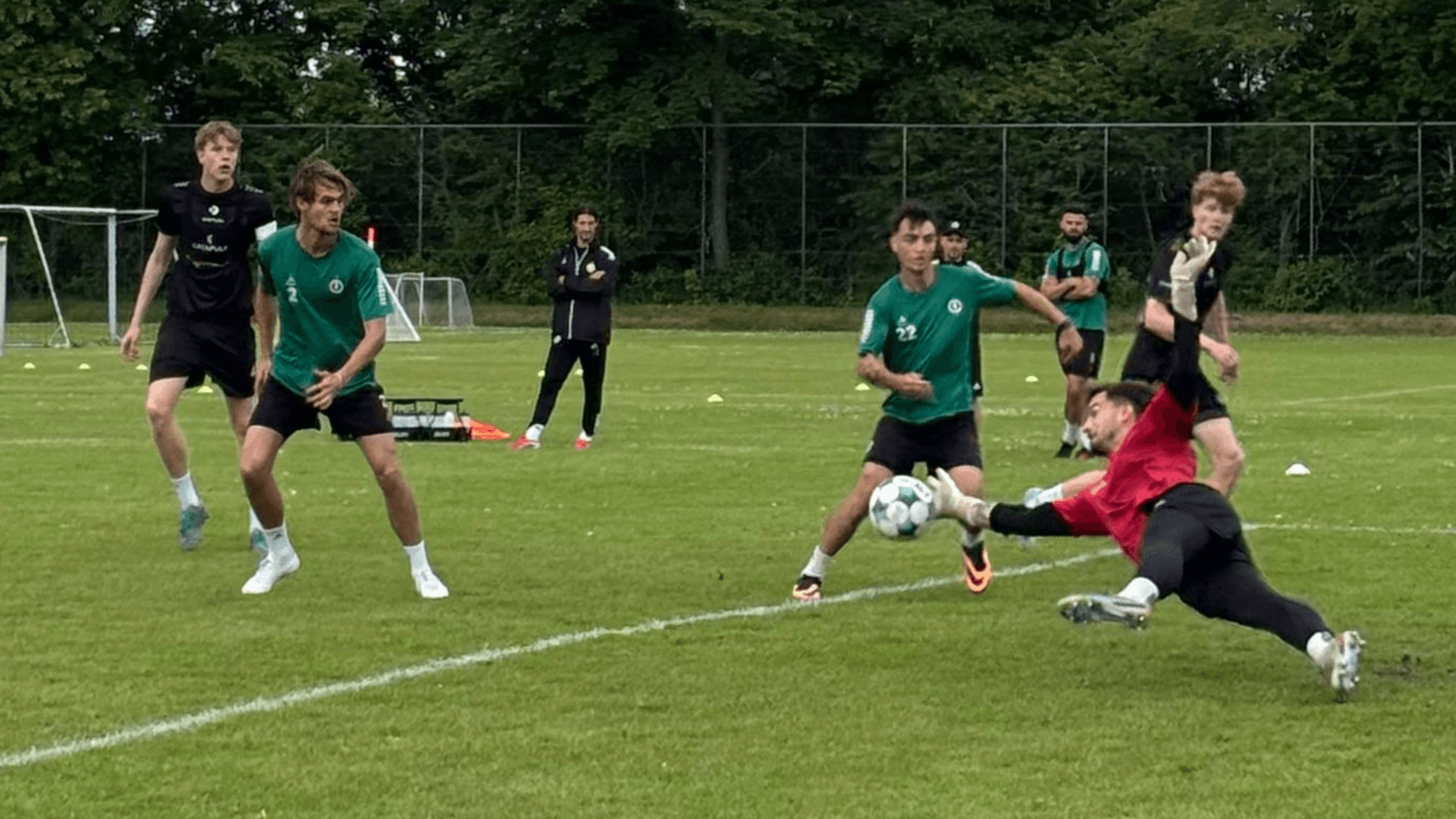 Celebration Day at Gladsaxe Stadium for the Last match in CampoBet 2nd Division