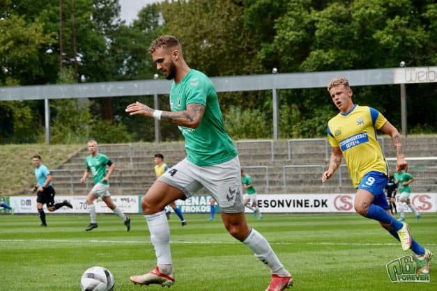 Cup match AB Gladsaxe meets AGF