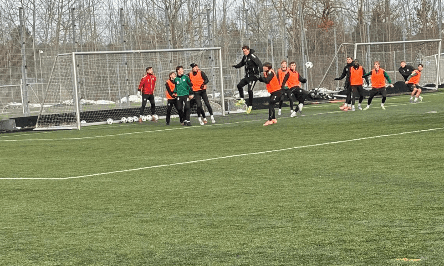 First training match in 2026 against FA 2000