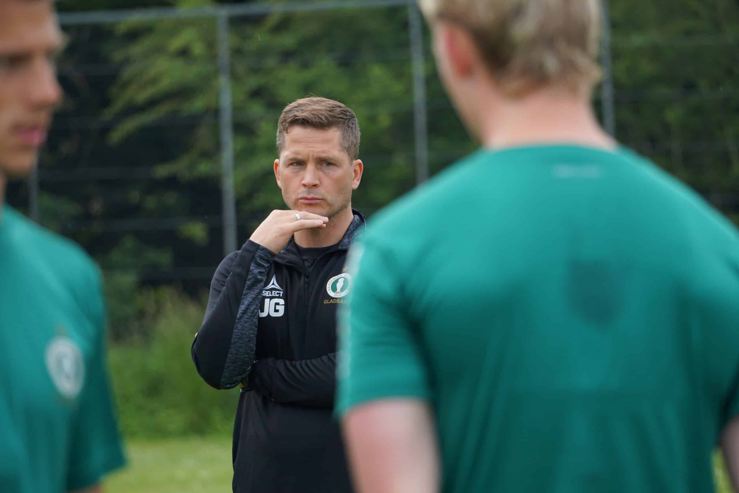 Første arbejdsdag for Joey Gudjonsson