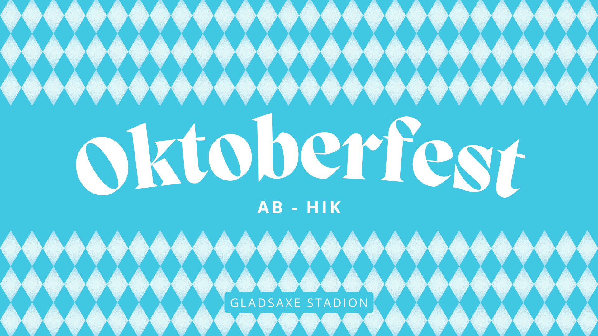 Kom til Oktoberfest på Gladsaxe Stadion