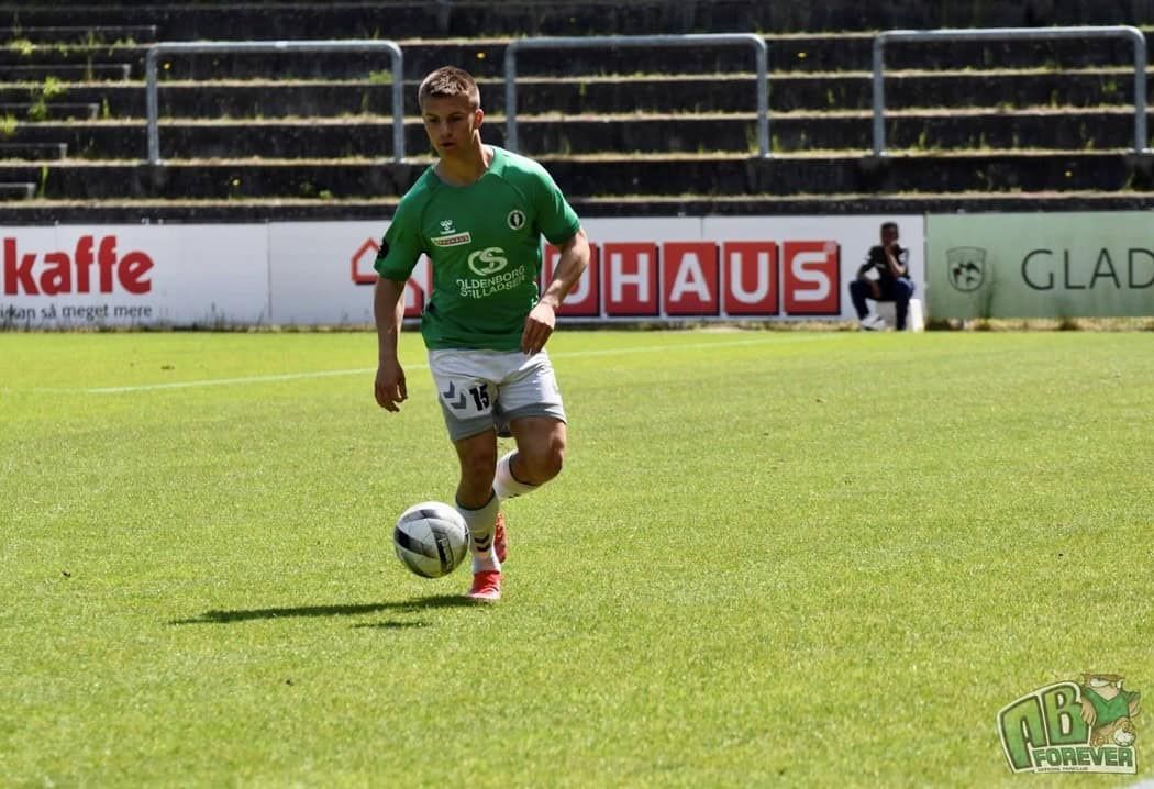 Lucas Koch stops in AB Gladsaxe