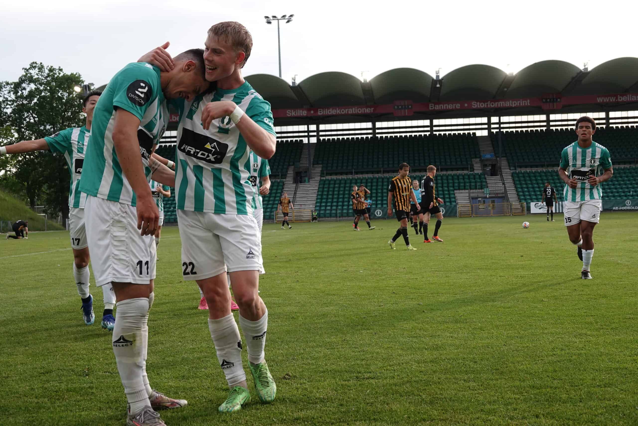 Magical evening at Gladsaxe Stadium