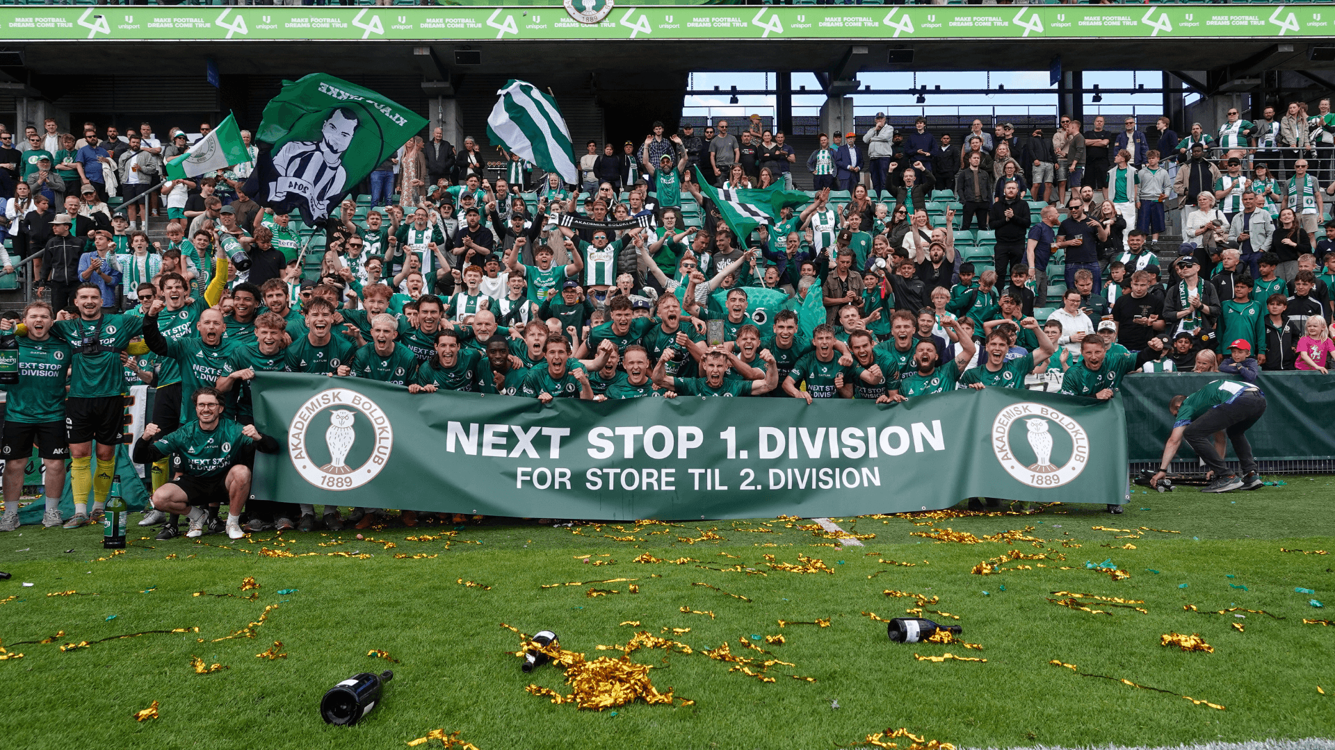 Sidste kamp i 2. division endte med sejr på 3-0 over Thisted FC