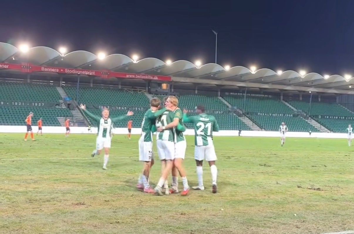 Sixth Straight Win after a 2–0 Victory at Gladsaxe Stadium