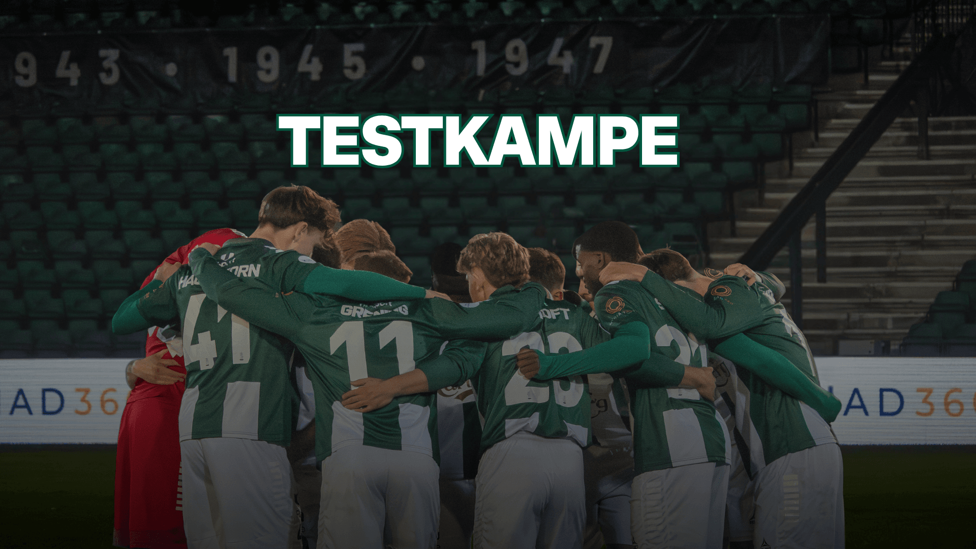 Testkampe i sommeropstarten
