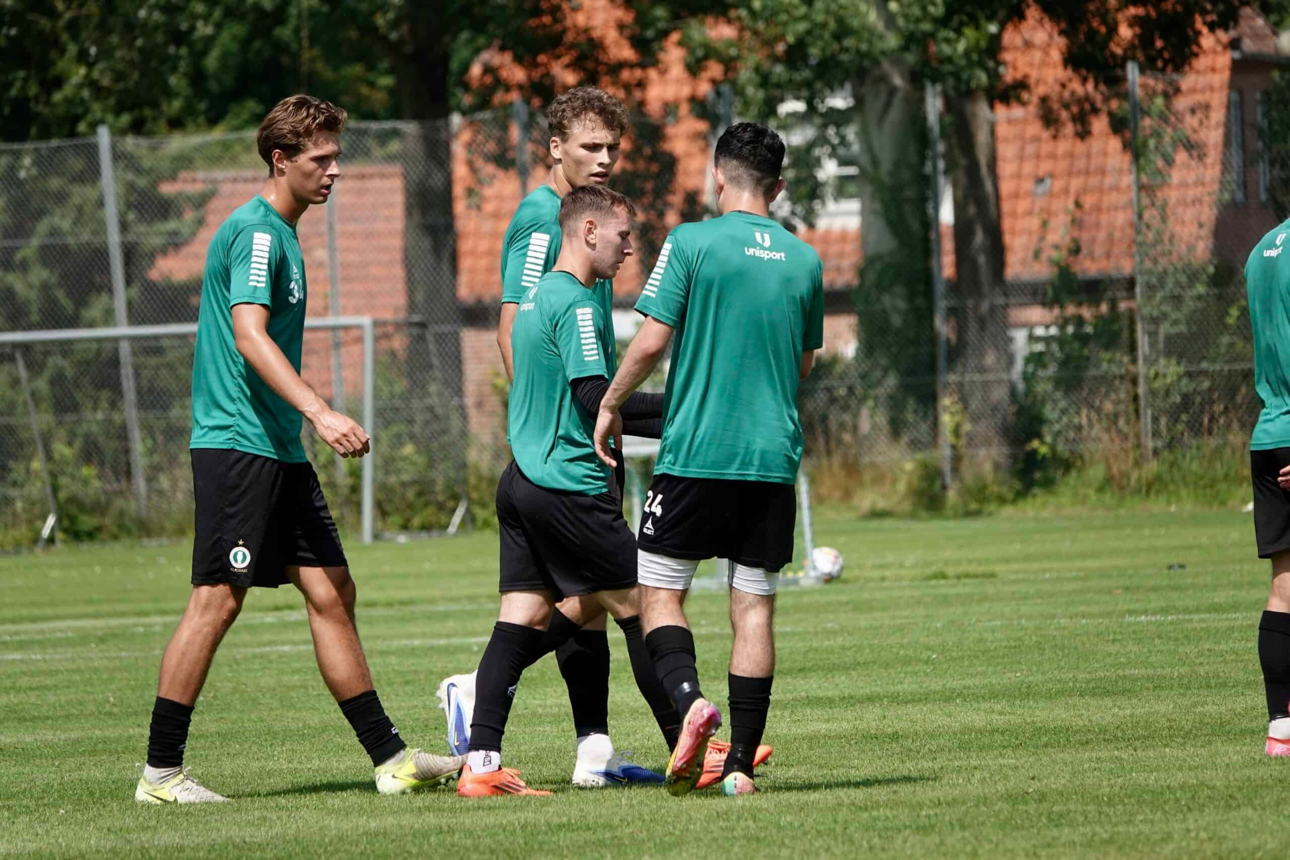 Træningskamp mod FA 2000 på Skovdiget
