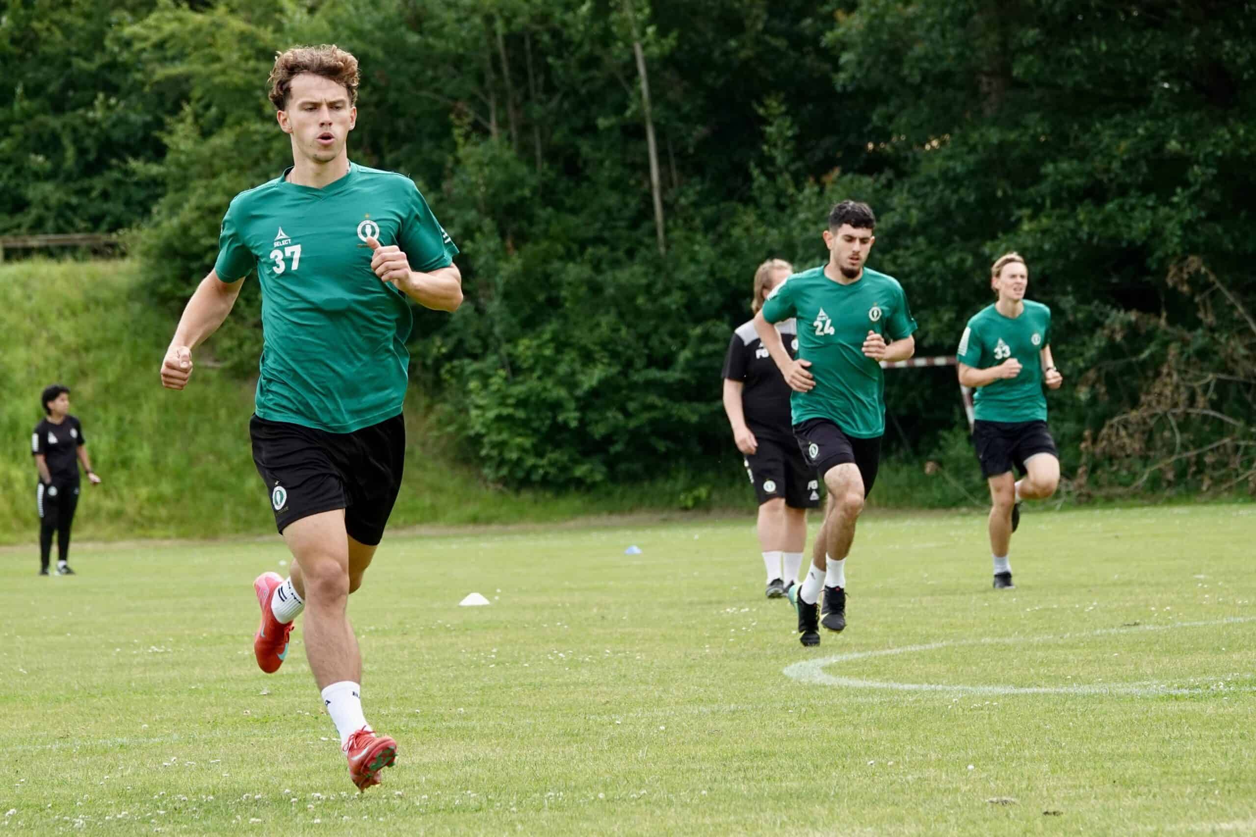 Træningskamp mod Sundby BK på Skovdiget