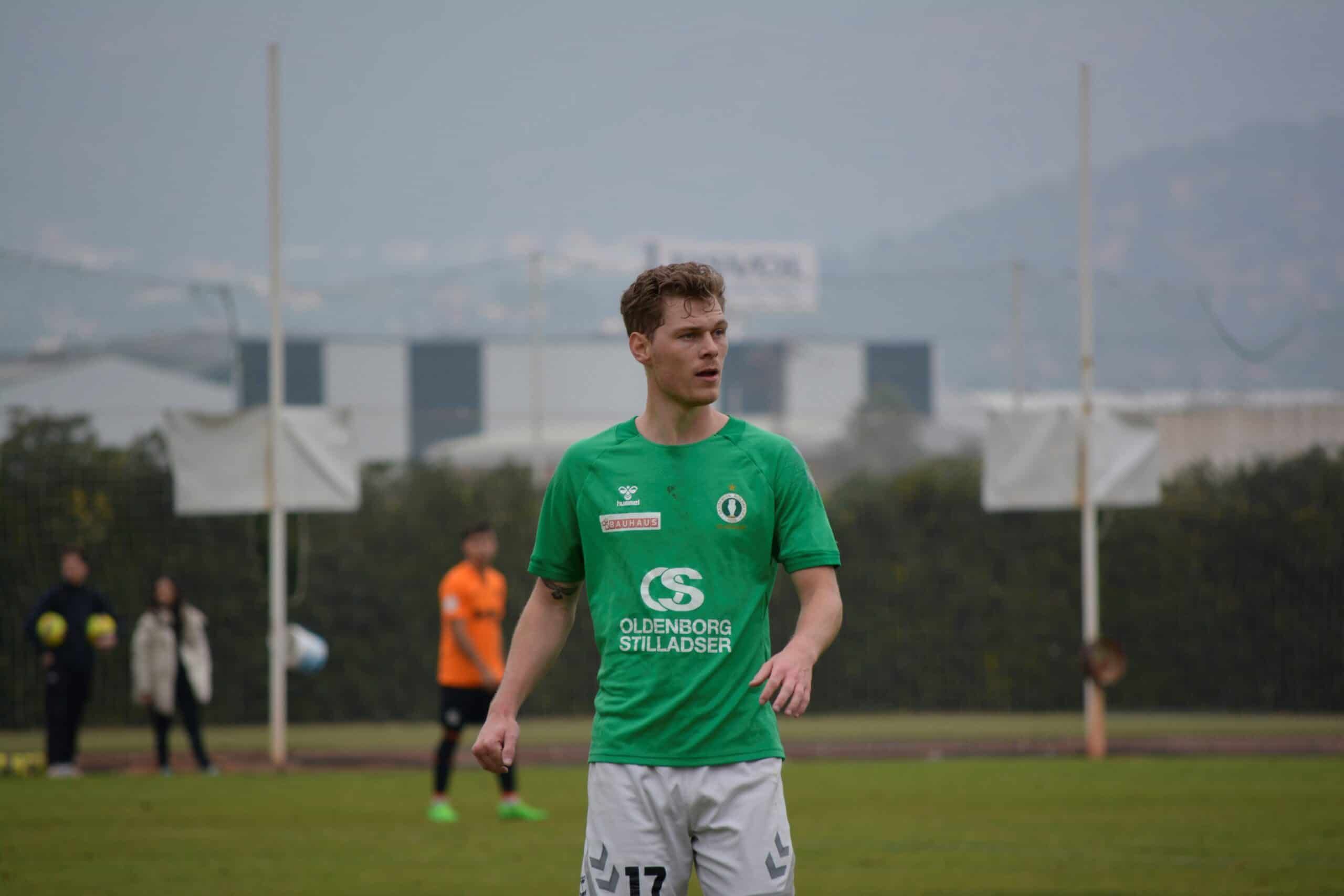 Training match in Spain
