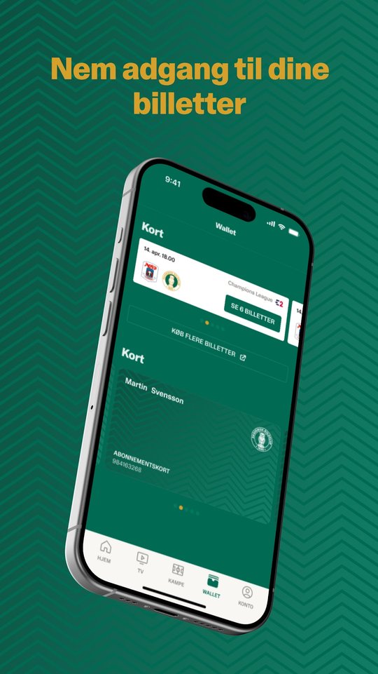 Billetter og medlemskort i MyAB Wallet