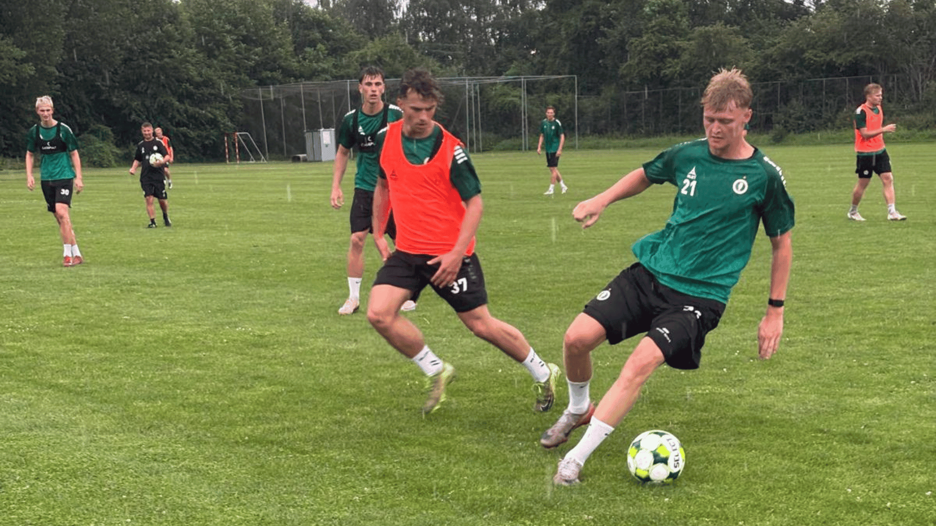 Pre-season Match Against Helsingborgs IF